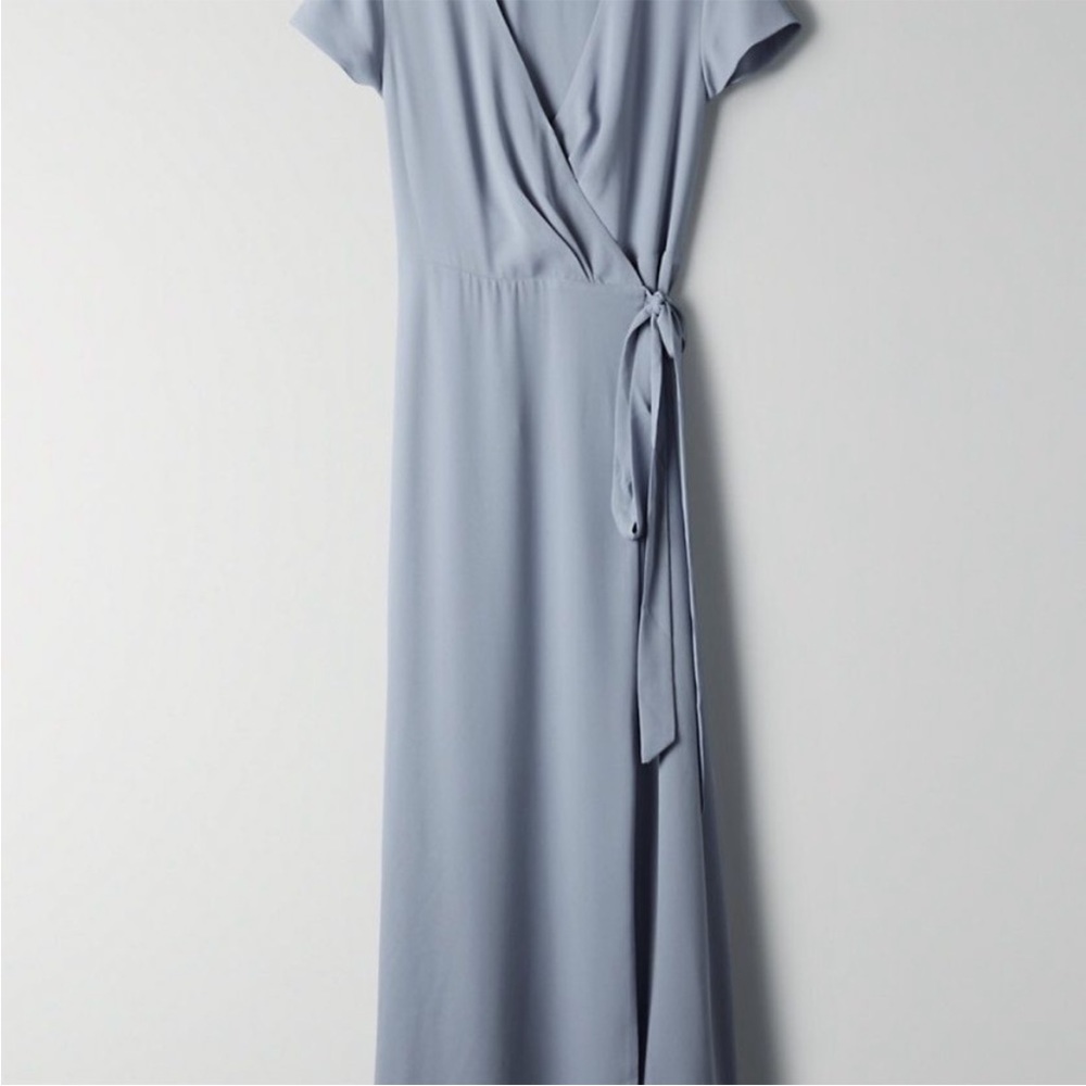 Babaton Light Blue Maxi Dress